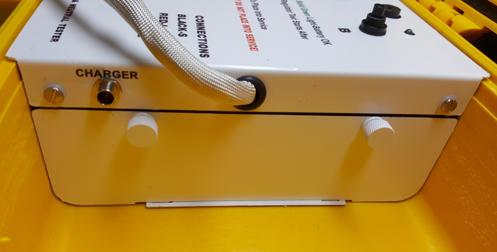 Battery cover closed